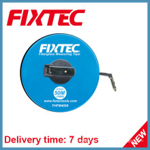 Fixtec Hand Tools Cinta métrica de la fibra de vidrio de los 50m ABS Plastics